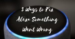 3 Ways to Fix Alexa Something Went Wrong