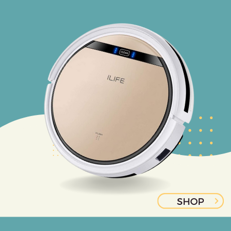 ILIFE V5s Pro, 2-in-1 Robot Vacuum, and Mop
